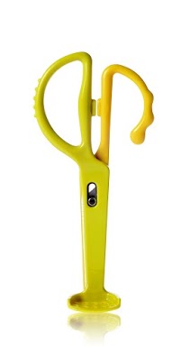 Food Scissors - Green & Yellow